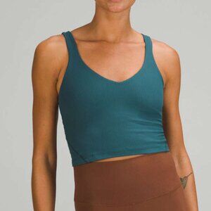 Lululemon Align Ribbed Tank Top Green Jasper Size 10